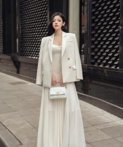 Set váy dài và áo vest PARAMO