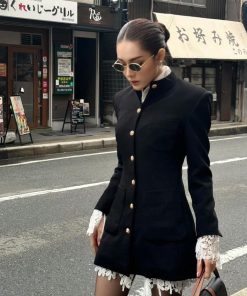 Váy Vest viền trắng LONGNG